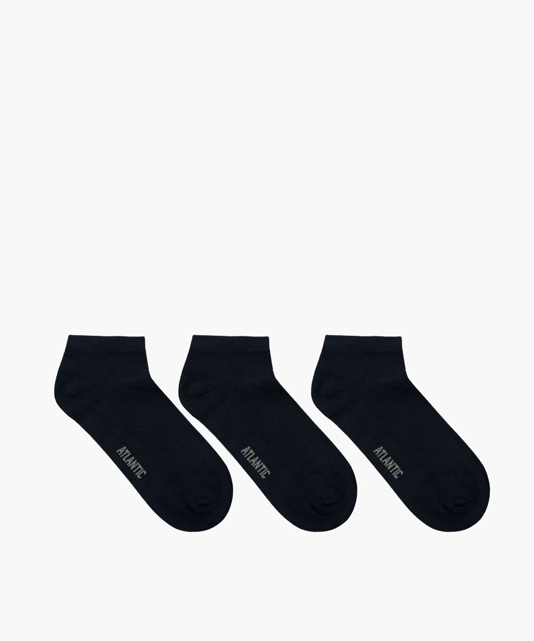 Чоловічі шкарпетки Atlantic бавовна. Набір 3 шт. 3BMC-103_GRA/S, 39-42