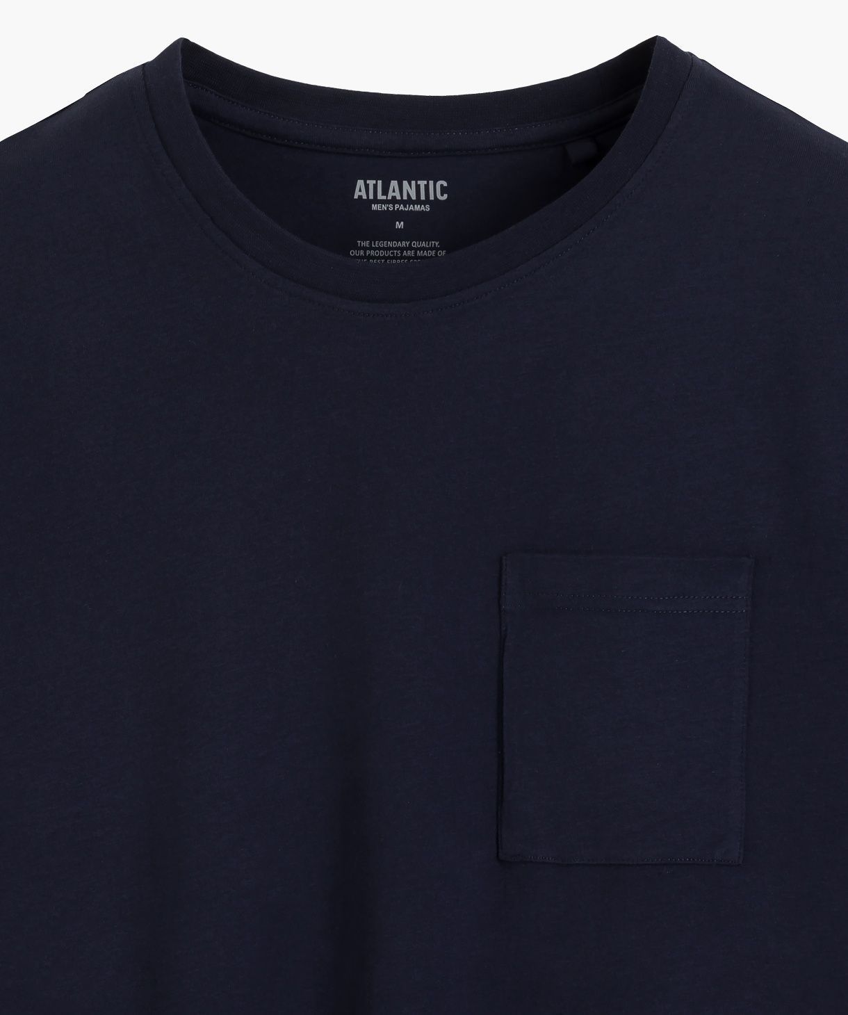 Мужская пижама Atlantic, 100% хлопок NMP-402_GRA, S